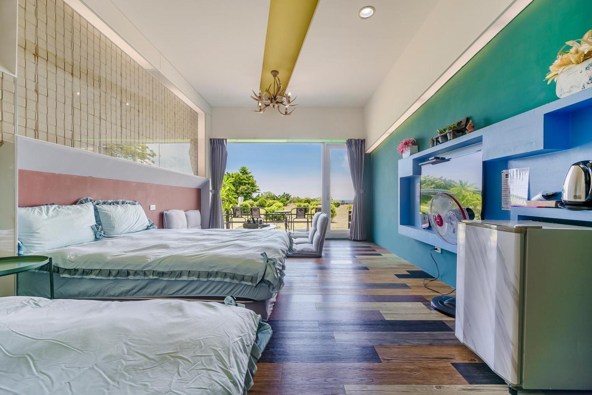 Happiness Ocean View B&B Đảo Tiểu Lưu Cầu Ngoại thất bức ảnh