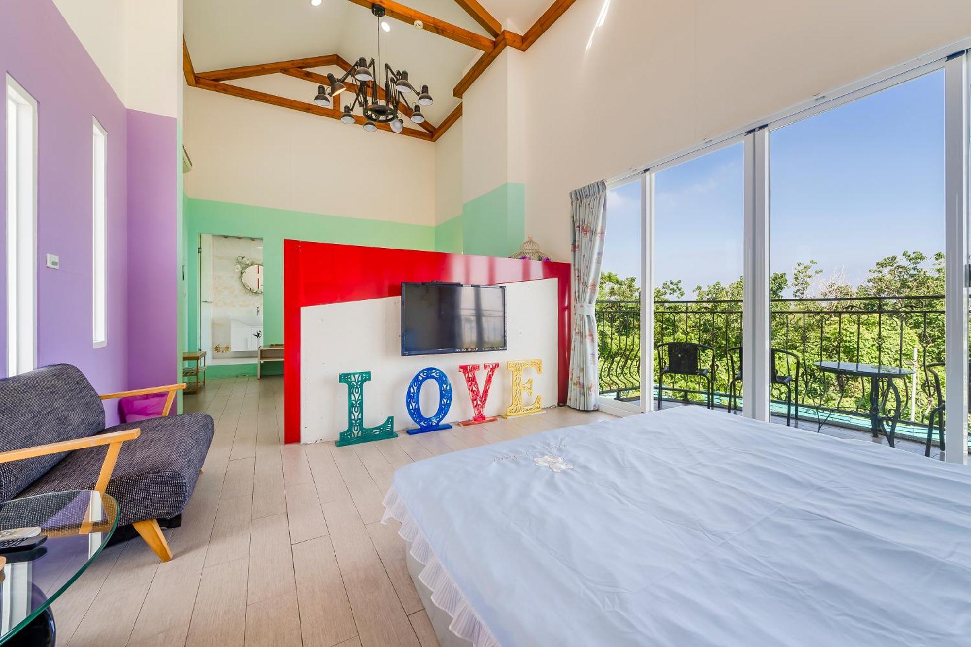 Happiness Ocean View B&B Đảo Tiểu Lưu Cầu Ngoại thất bức ảnh